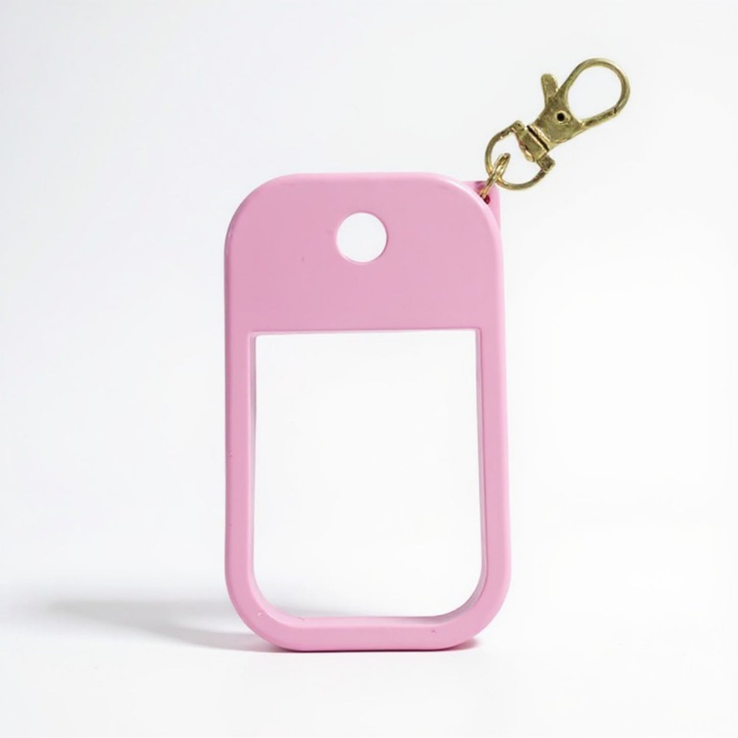 Silicone Hand Sanitizer Holder Sleeve with Keychain Clip for Travel and Everyday Use 2-Piece Set
