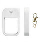 Silicone Hand Sanitizer Holder Sleeve with Keychain Clip for Travel and Everyday Use 2-Piece Set