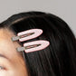 Decorative Hair Sectioning Clips with Metal Alligator Clamp for Styling and Everyday Hold 6-Piece Set 2.3x0.7in
