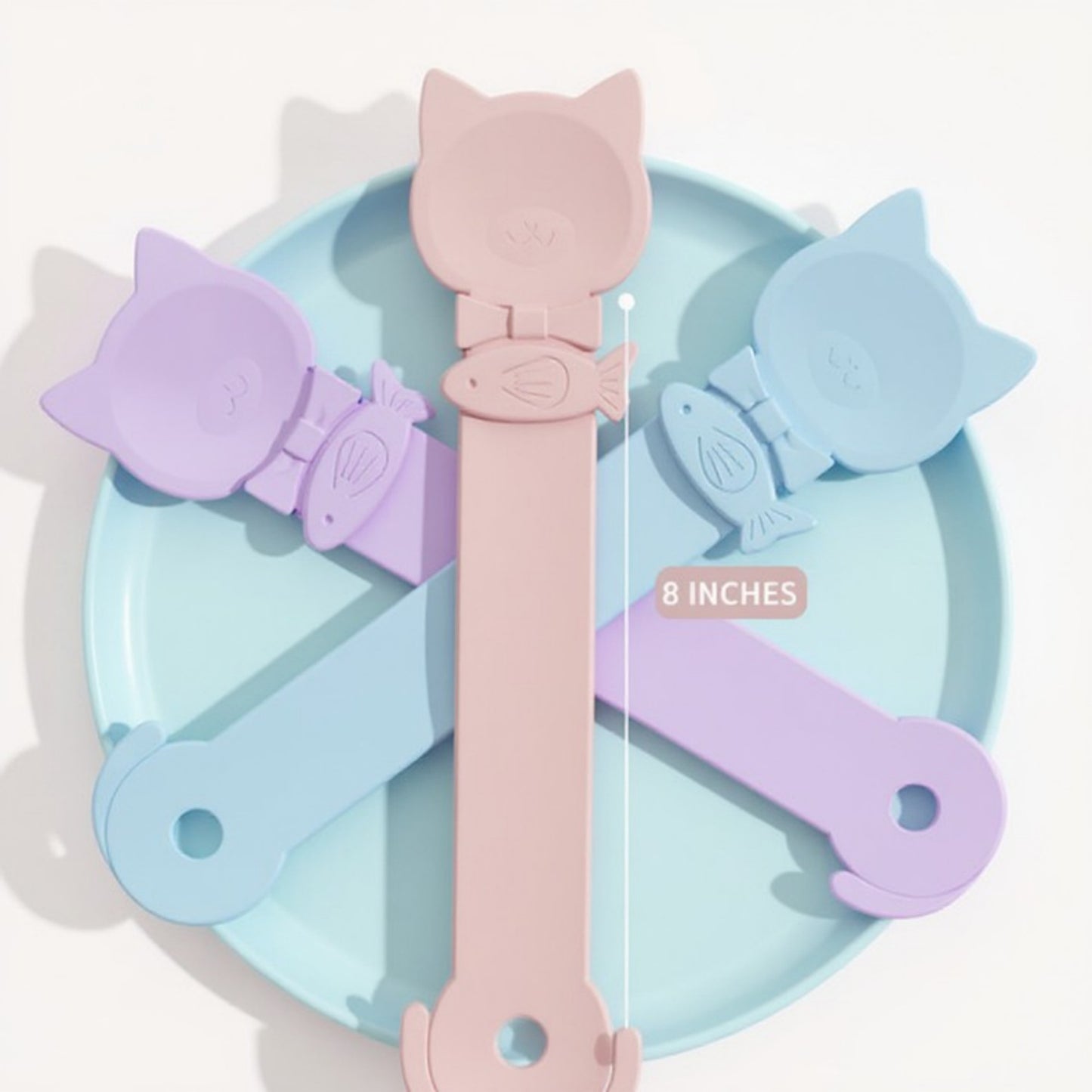 Cat Treat Tube Squeezer with Sliding Extruder Design for Wet Food and Puree Snacks 3-Piece Set