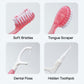 Travel Toothbrush with Flosser Handle 2-in-1 Oral Care Tool Set 1 Box 12 Pieces