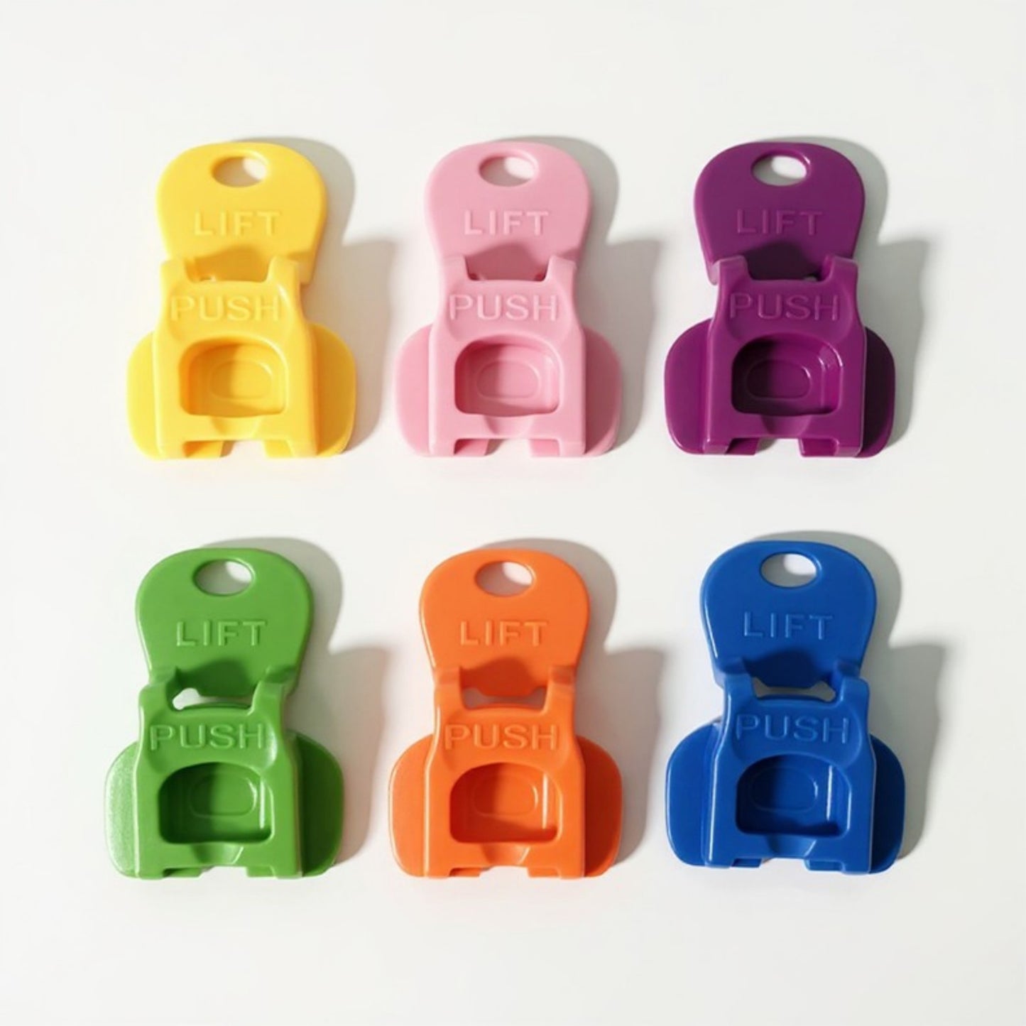 Can Tab Cover Drink Protector Clips Reusable Beverage Lid Covers 6 Piece Set