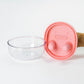 Food Grade Snack Storage Box with Hands-Free Lid and Dust-Proof Design 4.7x4x2.3in