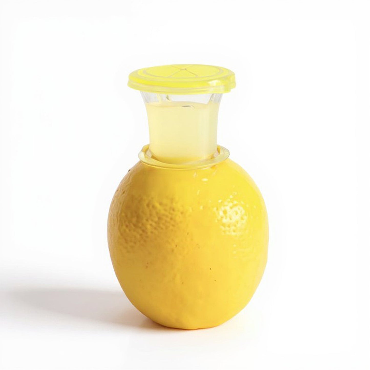 3-PC Manual Citrus Juicer Bottle with Built-In Reamer and Spill-Resistant Pour Spout