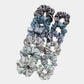 Satin Hair Scrunchies 12-Piece Set with Soft Stretch Elastic and Smooth Shine Finish