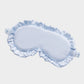 2-Piece Set Satin Sleep Eye Mask with Soft Padded Design and Elastic Strap for Comfortable Light Blocking