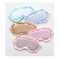 2-Piece Set Satin Sleep Eye Mask with Soft Padded Design and Elastic Strap for Comfortable Light Blocking