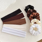 10-Piece Hair Accessories Set with Satin Scrunchies and Soft Stretch Headbands