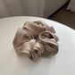 Satin Hair Scrunchies 6-Piece Set with Soft Stretch Elastic and Smooth Lightweight Finish