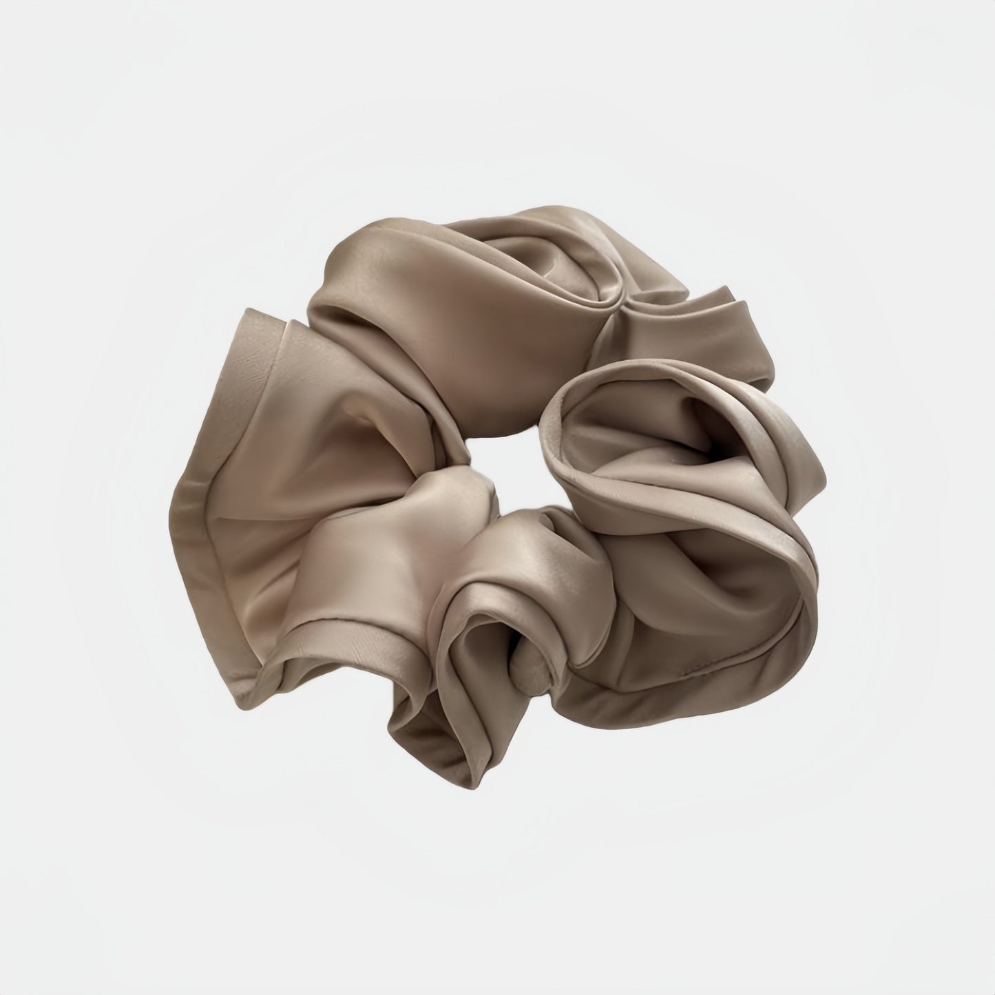 Satin Hair Scrunchies 6-Piece Set with Soft Stretch Elastic and Smooth Lightweight Finish