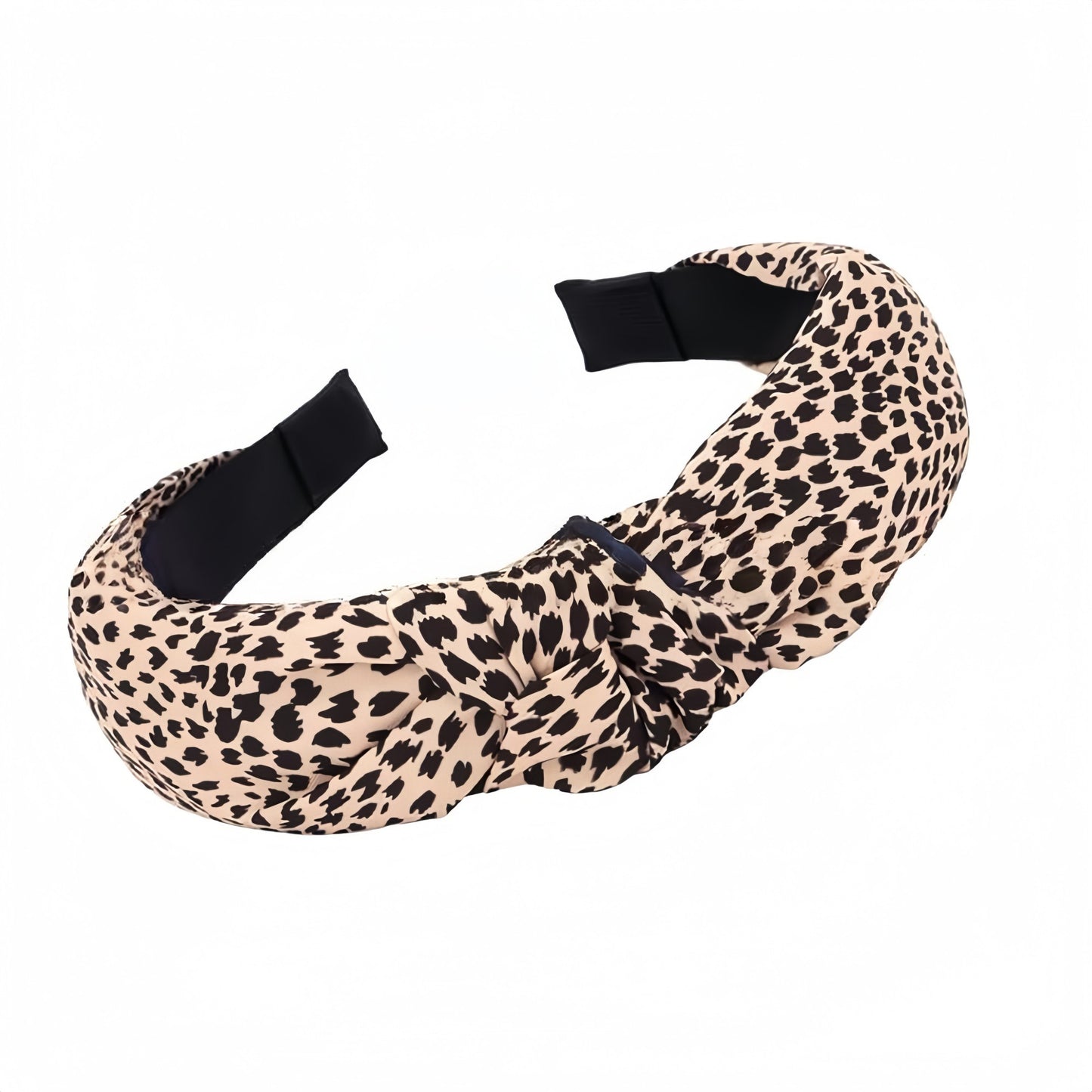 Twisted Fabric Headbands 3-Piece Set with Soft Stretch Fit and Padded Comfortable Design
