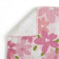 Plush Absorbent Bathroom Floor Mat with Floral Pattern Soft Textured Bath Rug for Tub Shower and Sink Areas