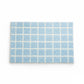Plush Absorbent Bathroom Floor Mat with Grid Pattern Soft Textured Bath Rug for Shower Tub and Sink Areas