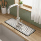 Floral Faucet Mat Sink Splash Guard for Kitchen and Bathroom 4 Pack