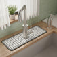 Floral Faucet Mat Sink Splash Guard for Kitchen and Bathroom 4 Pack