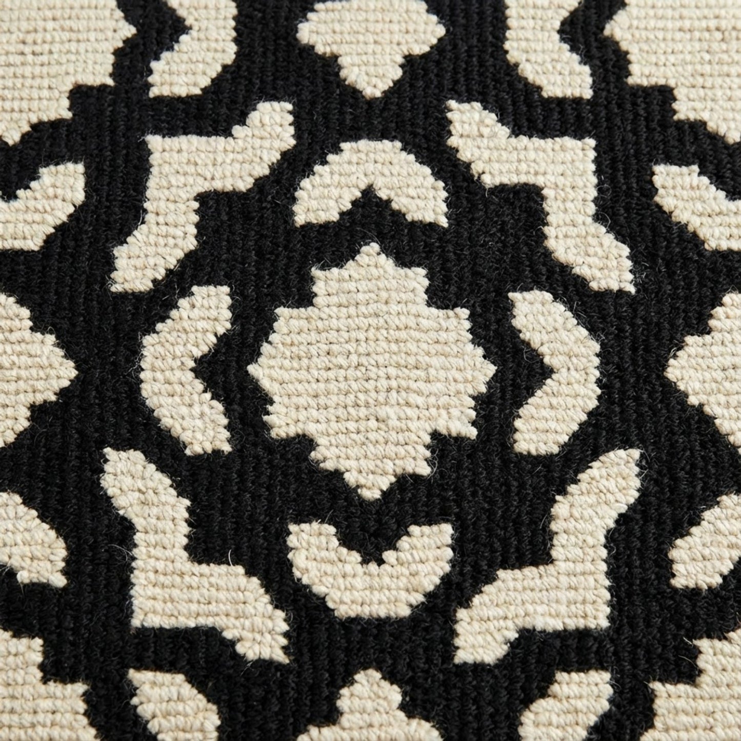 Geometric Kitchen Runner and Mat Non Slip Woven Floor Mats