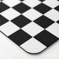 Checkered Kitchen Sink Faucet Splash Guard Mat Absorbent Countertop Protector 2 Pack Set