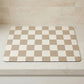 Checkered Kitchen Sink Faucet Splash Guard Mat Absorbent Countertop Protector 2 Pack Set