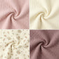 Soft Cotton Textured Kitchen Cleaning Cloths Hanging Dish Towels Floral and Solid Mix 4 Pack