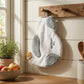Soft Absorbent Hanging Hand Towel with Cat Shape Reusable Cleaning Cloth