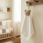 Soft Absorbent Hanging Washcloths with Bear Accent 3 Pack Reusable Cleaning Cloths