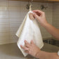 Soft Absorbent Hanging Washcloths with Bear Accent 3 Pack Reusable Cleaning Cloths