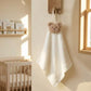 Soft Absorbent Hanging Washcloths with Bear Accent 3 Pack Reusable Cleaning Cloths