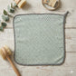 Textured Cleaning Dishcloths 6 Pack Reusable Absorbent Hanging Loop Design