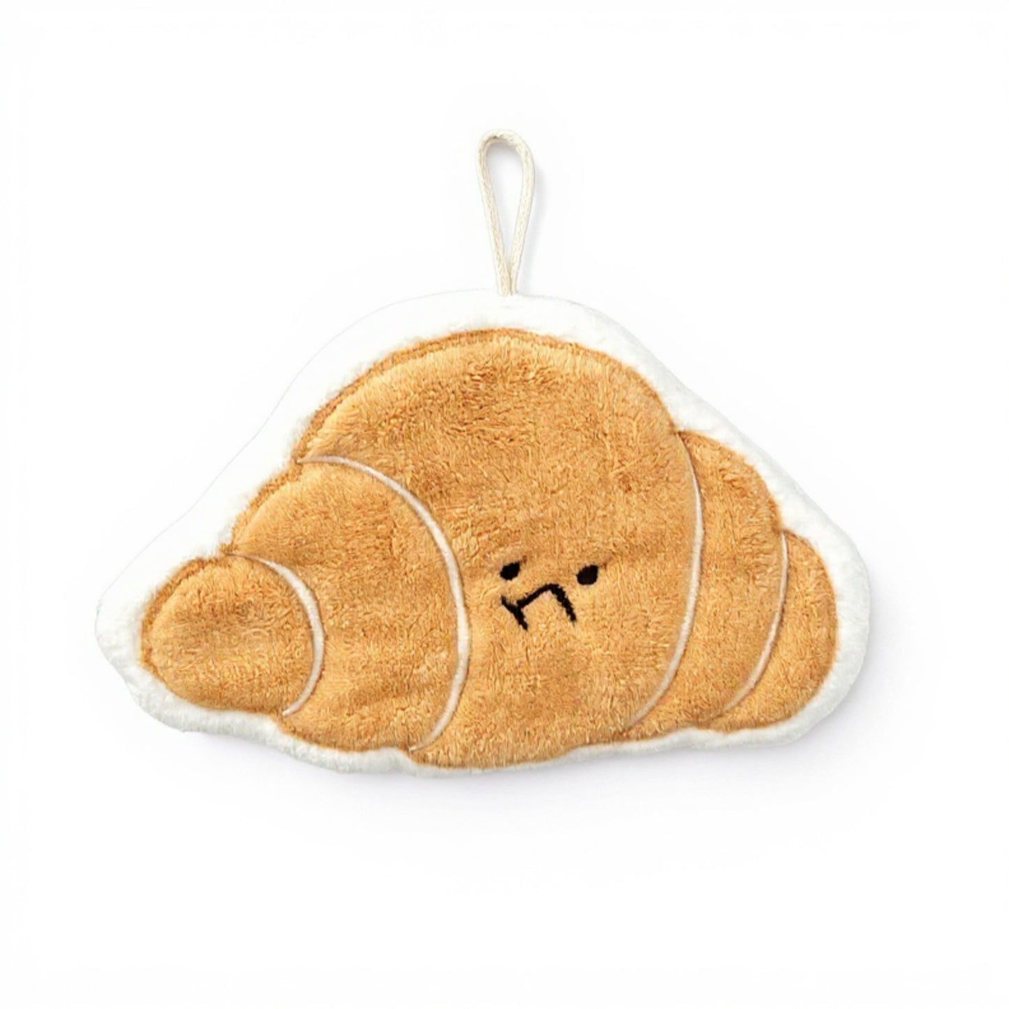 Croissant Shaped Plush Kitchen Sponge Soft Absorbent Reusable Dish Cleaning Sponge