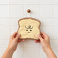 Croissant Shaped Plush Kitchen Sponge Soft Absorbent Reusable Dish Cleaning Sponge
