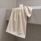3 Pack Cotton Hand Towels Soft Absorbent Terry Towels with Embroidered Detail