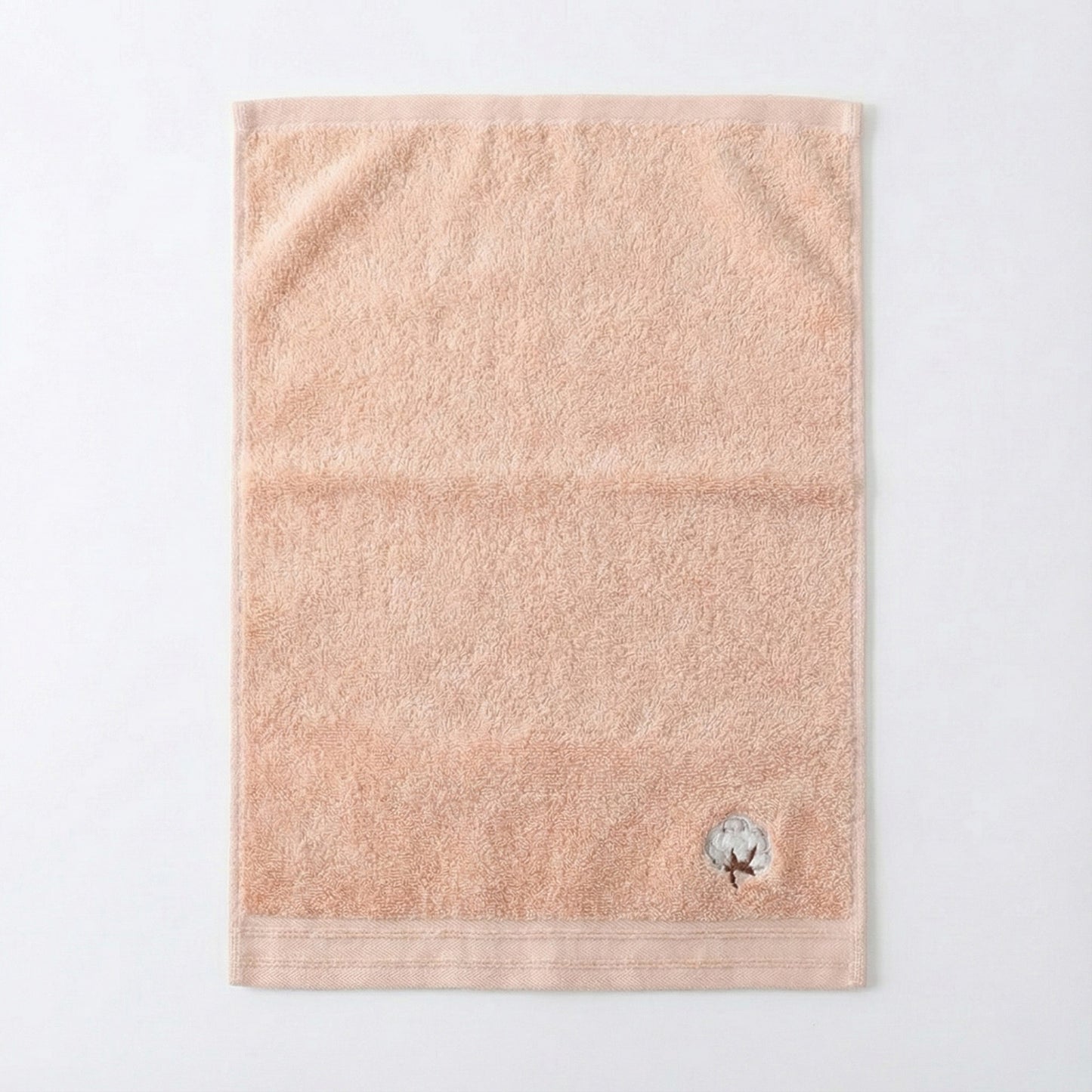 3 Pack Cotton Hand Towels Soft Absorbent Terry Towels with Embroidered Detail
