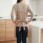 Adjustable Printed Full Apron with Bib Front and Waist Ties