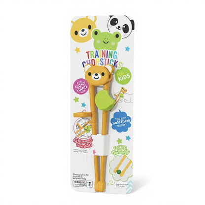 Kids Training Chopsticks Set for Beginners with Easy Grip Design 6 Count