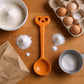 Ceramic Soup Ladle Spoons with Food Handle Design 3 Piece Set