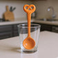 Ceramic Soup Ladle Spoons with Food Handle Design 3 Piece Set