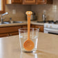 Ceramic Soup Ladle Spoons with Food Handle Design 3 Piece Set