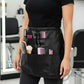 Utility Waist Apron with Zipper Pocket Adjustable Buckle Strap and Multiple Front Storage Pockets
