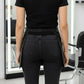 Utility Waist Apron with Zipper Pocket Adjustable Buckle Strap and Multiple Front Storage Pockets