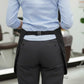 Utility Waist Apron with Adjustable Buckle Strap and Multiple Front Pockets for Kitchen Work and Crafts