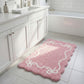 Tufted Abstract Bow Accent Mat Decorative Floor and Tabletop Decoration