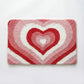 Valentine Tufted Abstract Swirl Accent Mat Soft High Pile Decorative Floor Decoration