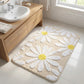 Valentine Tufted Floral Accent Mat Soft High Pile Decorative Floor Decoration