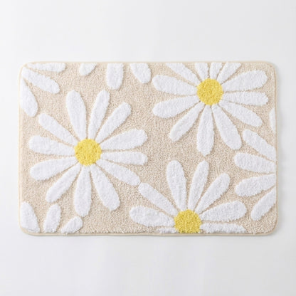 Valentine Tufted Floral Accent Mat Soft High Pile Decorative Floor Decoration
