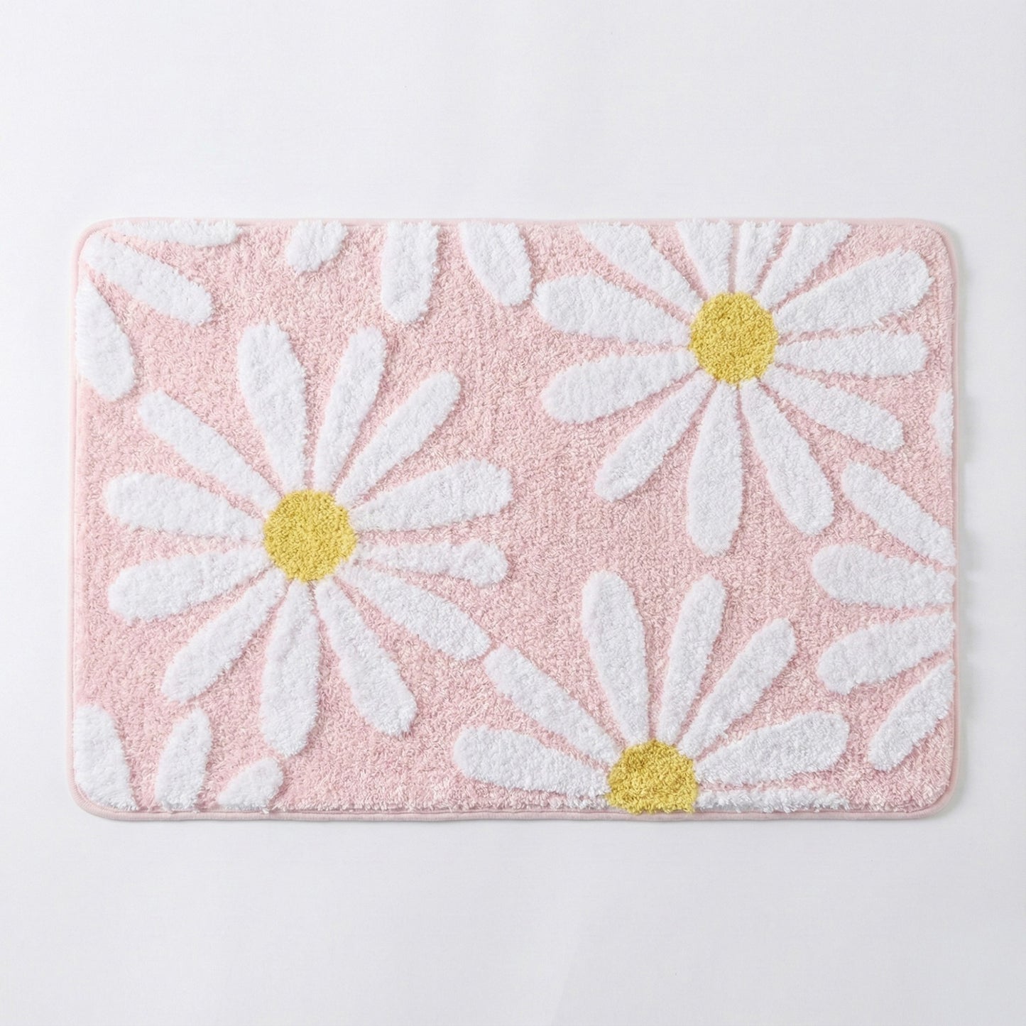 Valentine Tufted Floral Accent Mat Soft High Pile Decorative Floor Decoration