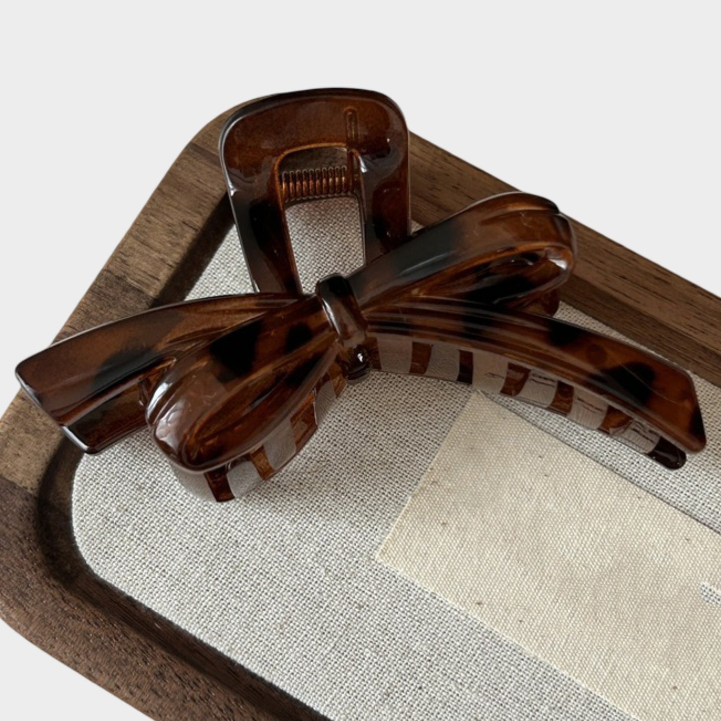 Womens Bow Style Hair Claw Clips Three Pack Medium Size