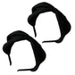 Womens Fabric Bow Headbands Two Pack Soft Structured Headband Set