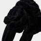 Velvet Rose Flower Padded Headband Soft Fabric Statement Hair Accessory