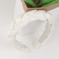 Braided Fabric Headband 2 Pack Wide Comfort Fit Soft Woven Hair Accessories