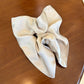 2 Pack Satin Scrunchies Soft Hair Ties with Elegant Finish